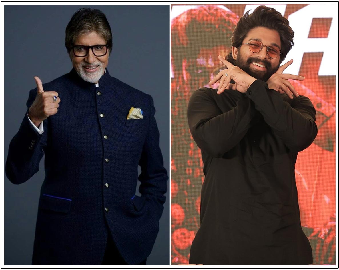  Amitabh Bachchan praises Allu Arjun