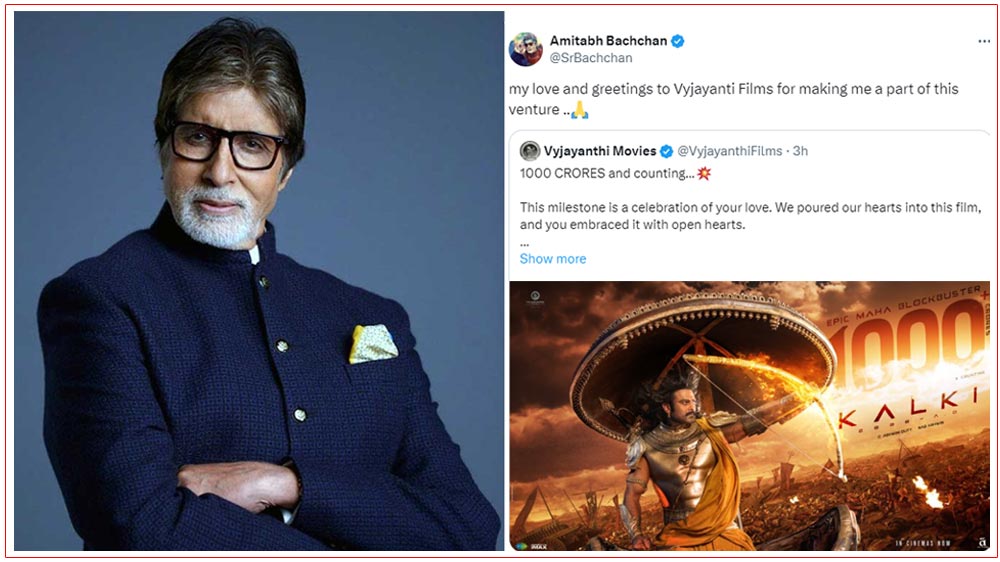  Amitabh overjoyed with Kalki 2898 AD entering 1000crs club