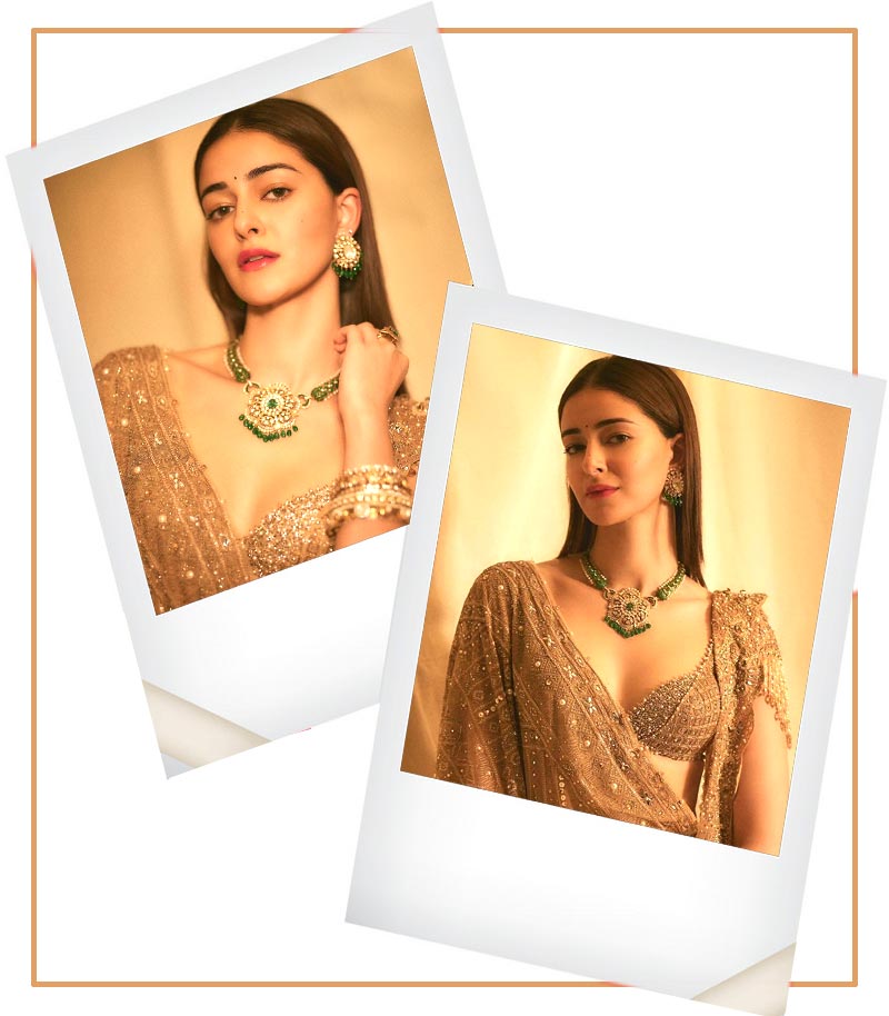 Ananya Attractive Chic Look With Low Neck