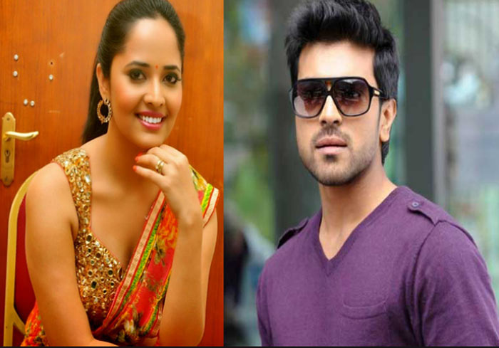 Anasuya and Ram Charan