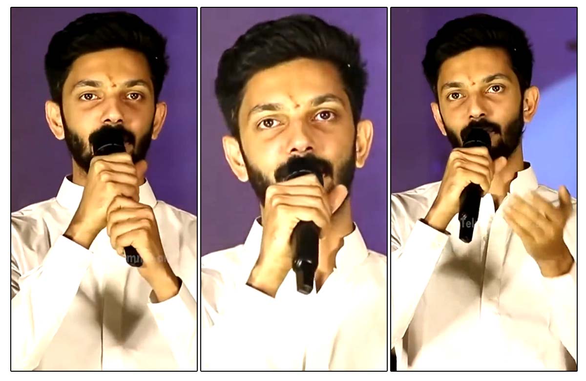 Anirudh Ravichander at NTR30 Launch