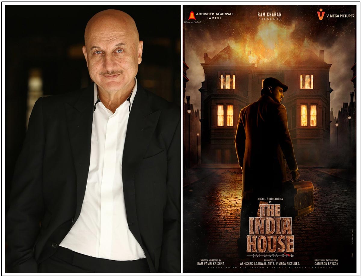 Anupam Kher Starts Shooting For The India House