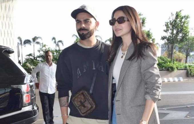 Anushka, Kohli fly to London