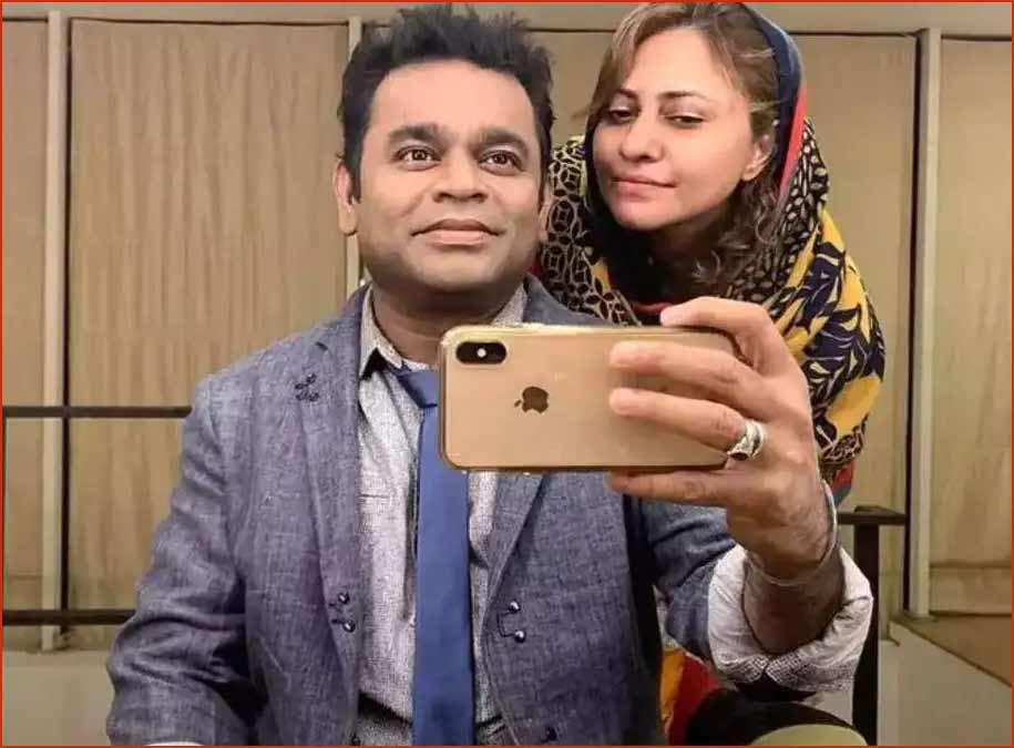 AR Rahman and Wife Saira Banu 