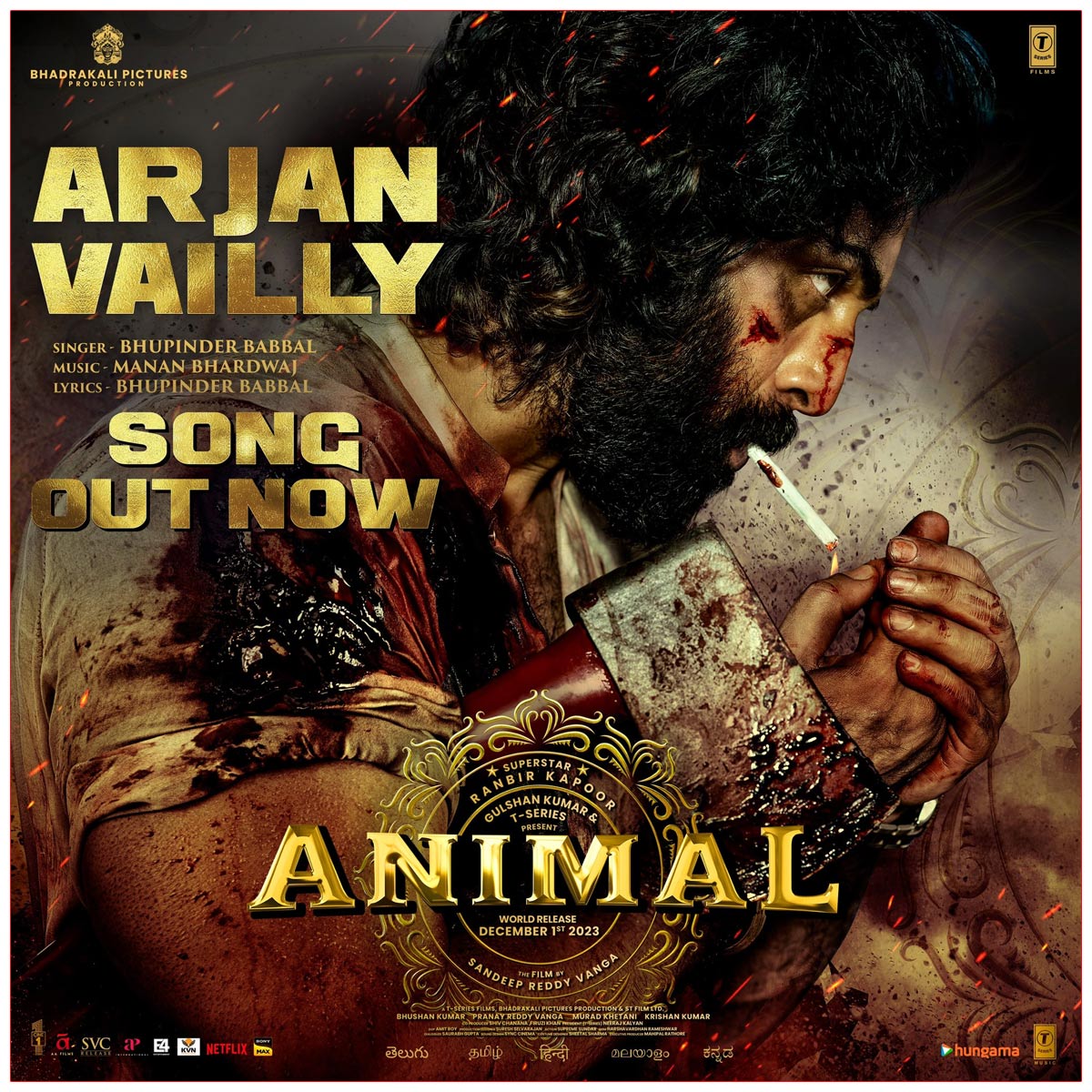 Arjan Vailly Song From Animal Released