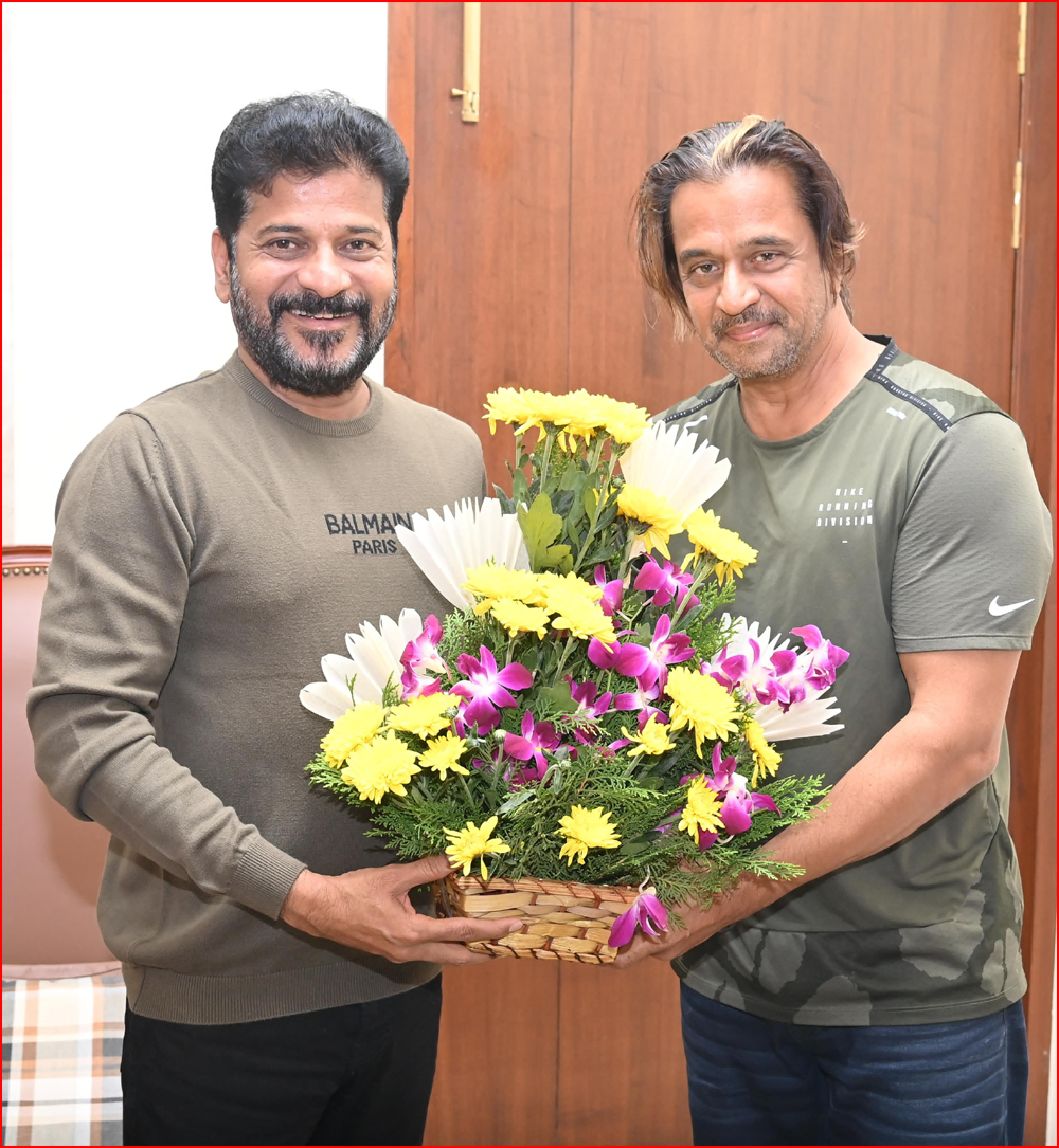 Arjun meets CM Revanth Reddy