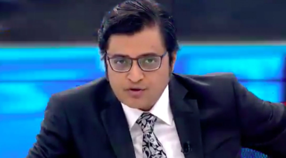 Arnab Turns Lunatic and Insane! Shouts at Salman in Media