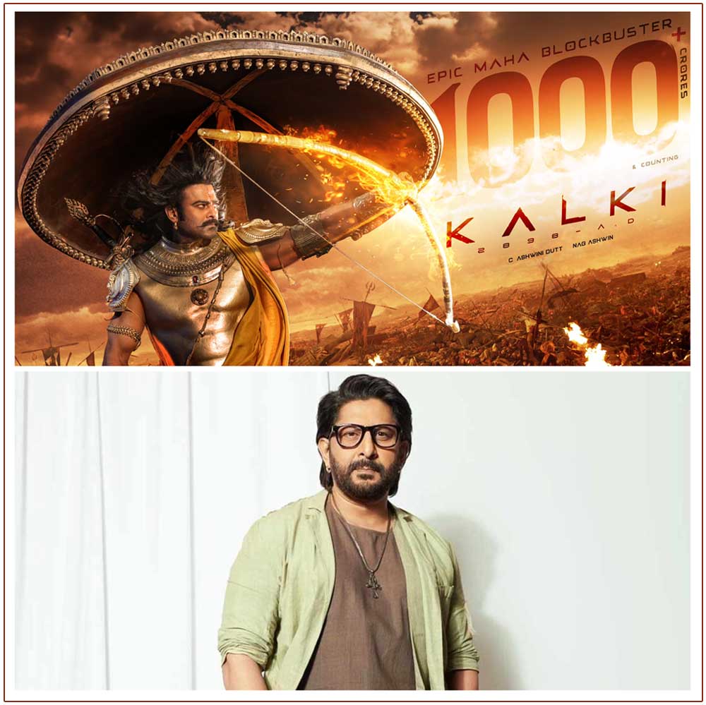 Arshad Warsi comments on Prabhas Look in Kalki 2898 AD