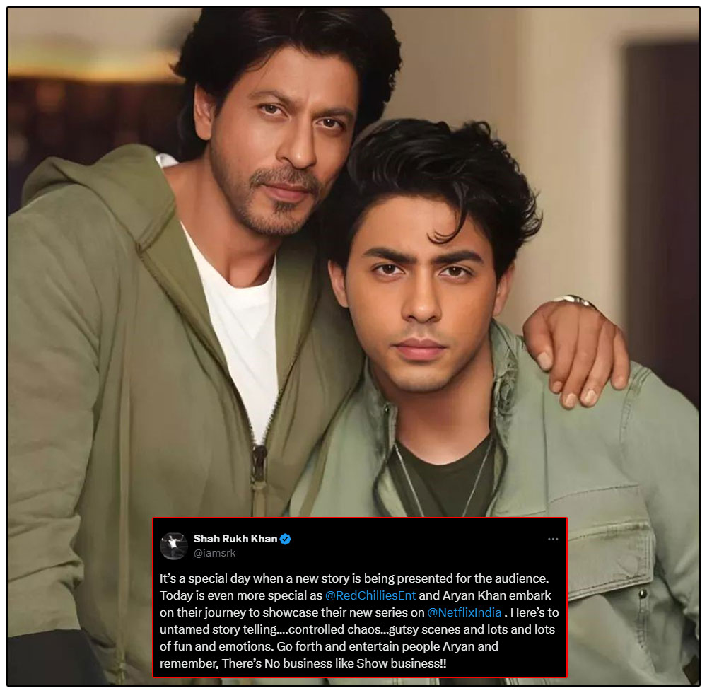 Aryan Khan Makes Directorial Debut With Netflix Series