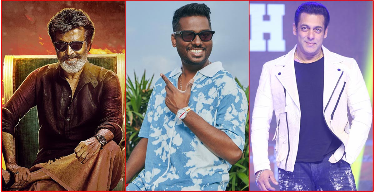 Atlee Planning A Multi Starrer With Rajinikanth And Salman Khan