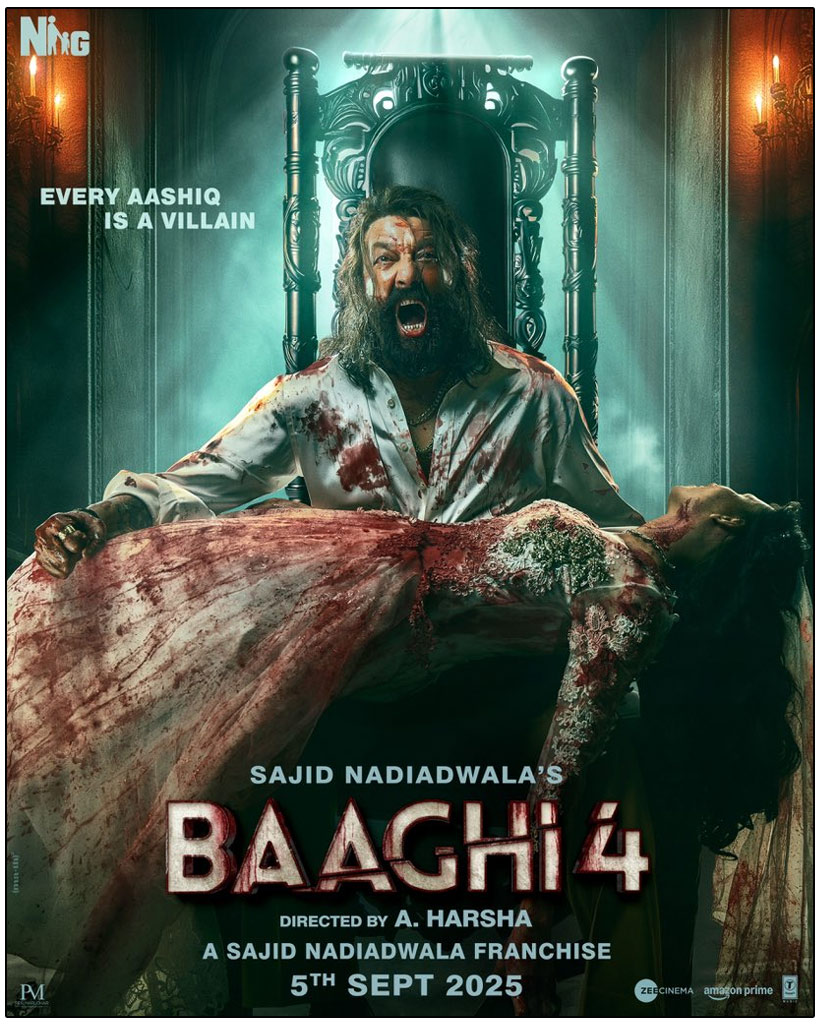 Baaghi 4 makers released the first look of Sanjay Dutt