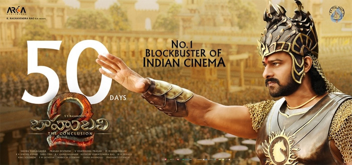 Baahubali 2 Movie 50 days record run