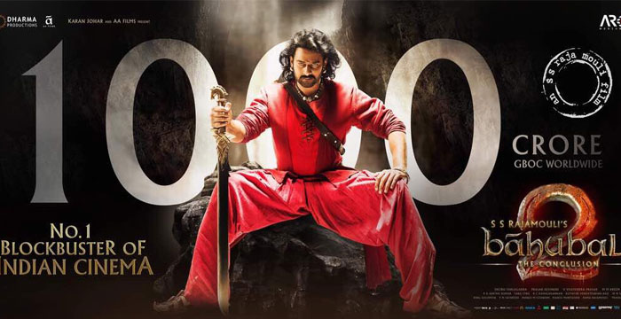 Baahubali Crosses Rs.1000 Crores Gross