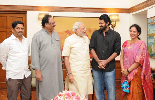 'Baahubali' Meets PM Narendra Modi