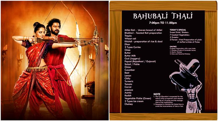 Baahubali Thaali 