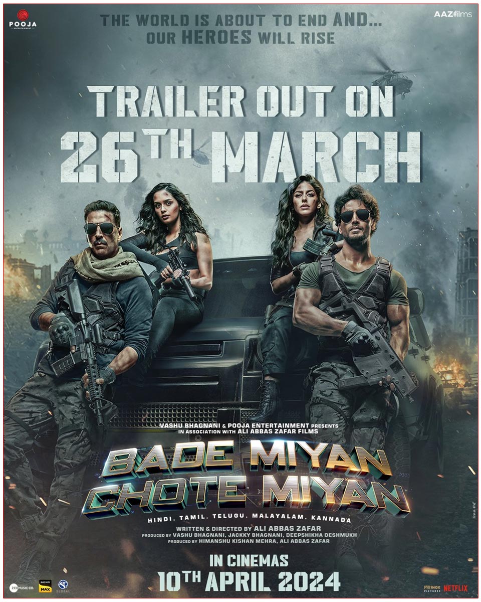 Bade Miyan Chote Miyan trailer Releasing On March 26th