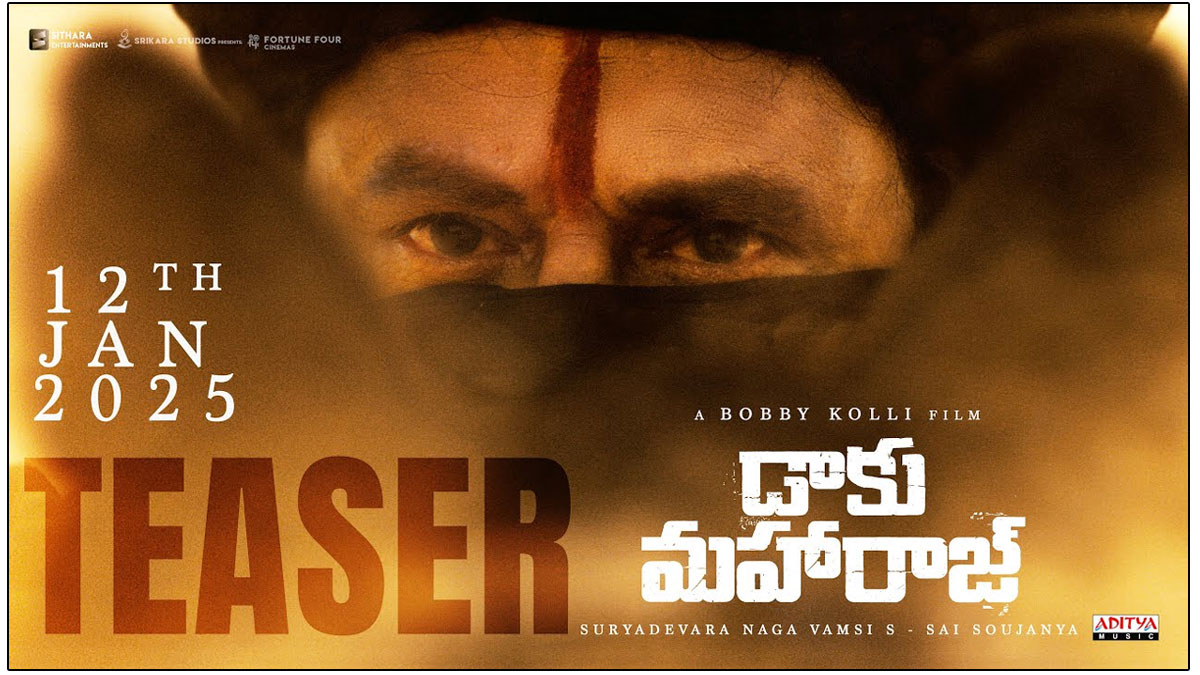 Balakrishna Daaku Maharaaj Teaser Ignites Hype with High-Octane Action and Powerful Presence