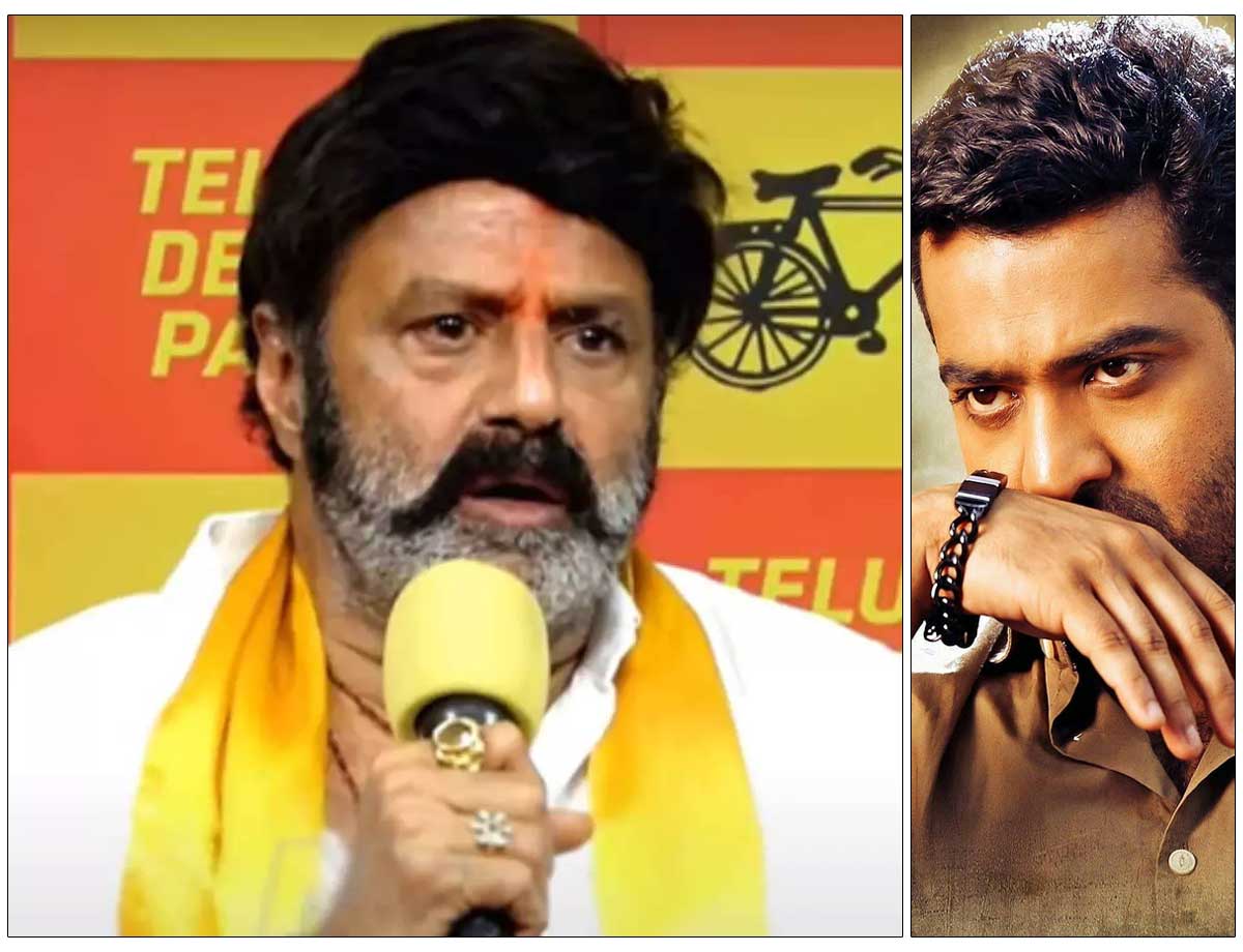 Balakrishna harsh comments on Jr. NTR's silence