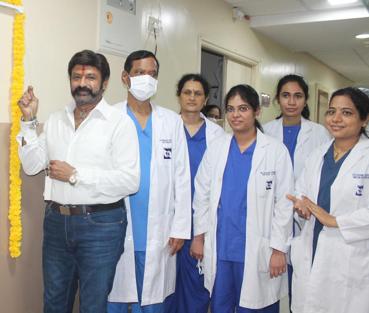 Balakrishna helps an ailing cancer patient