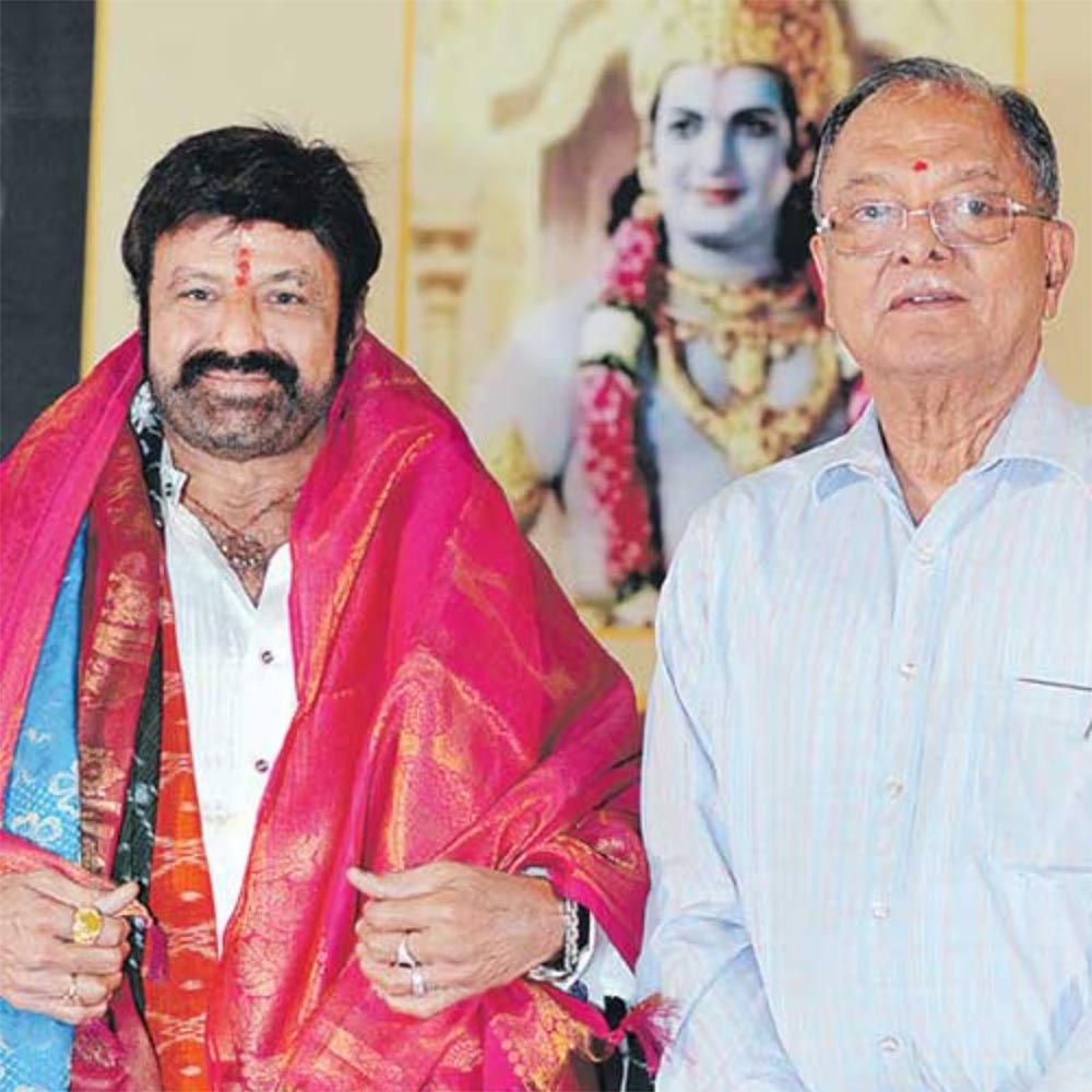 Balakrishna honoured with LV.Prasad award