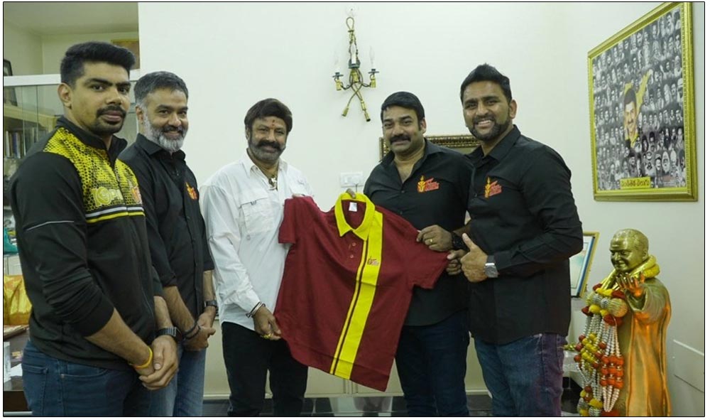 Balakrishna Wishes Telugu Titans