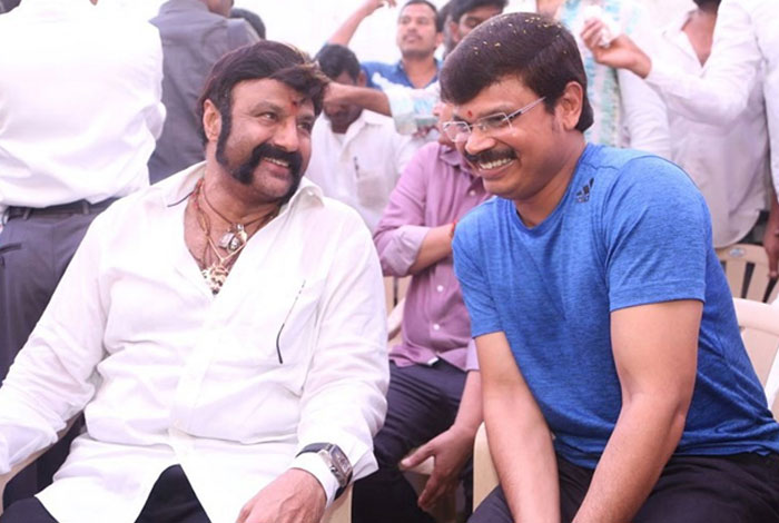 Balakrishna with Boyapati Srinu