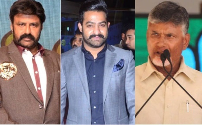 Balayya, NTR & CBN Exciting Reunion!