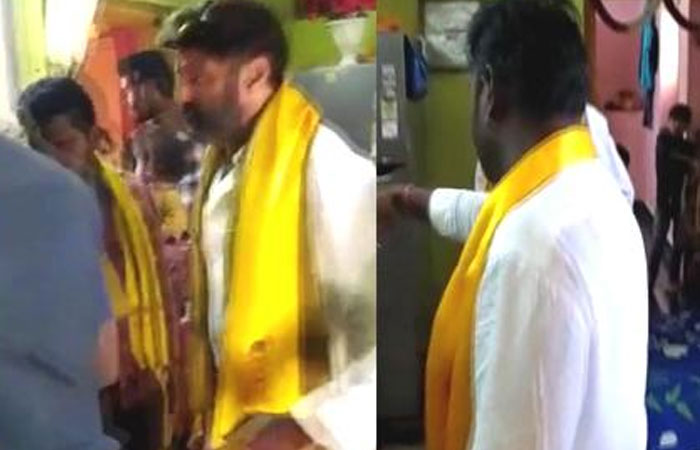 Balayya Slaps a Fan Again! Fan Happy