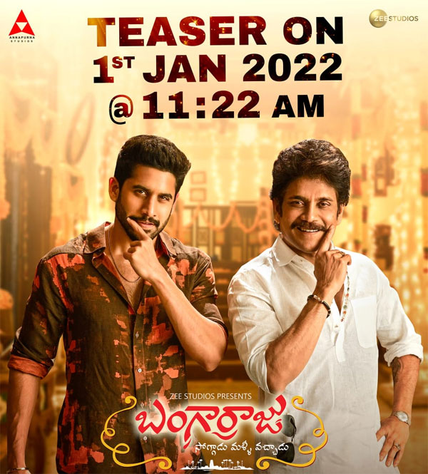 Bangarraju teaser treat on New Year