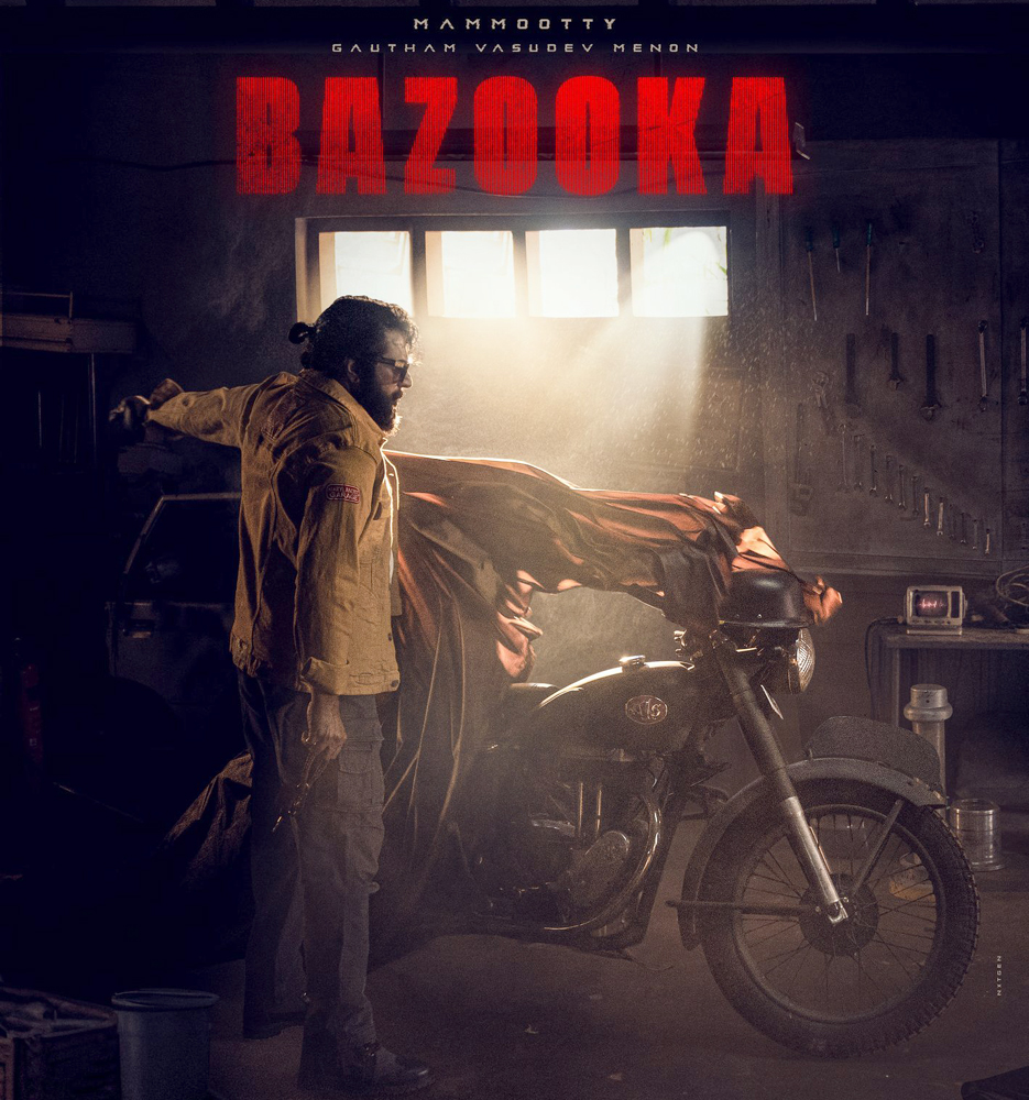 Mammootty Movie Bazooka First Look