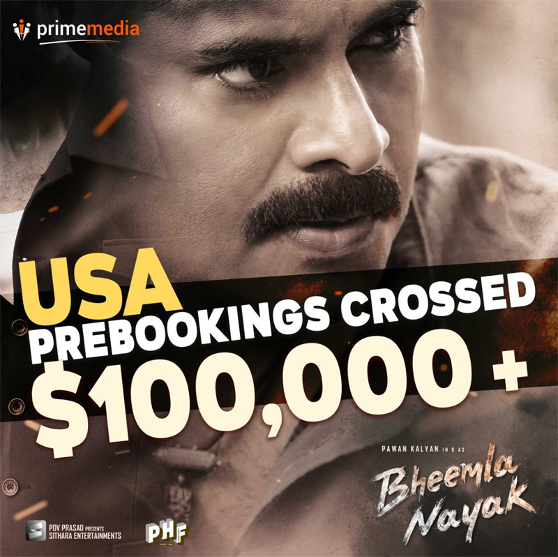 Bheemla Nayak's massive craze for US premiers