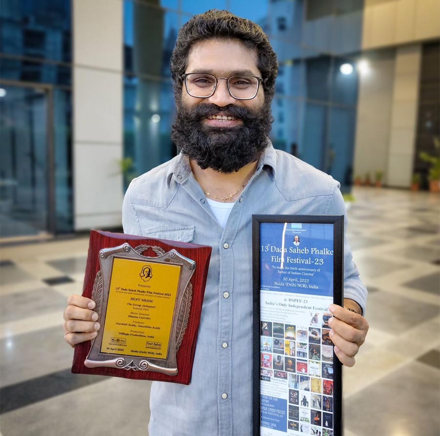 Bheems Ceciroleo wins Best Music director award for Balagam | cinejosh.com