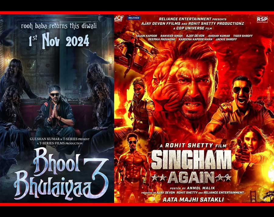 Bhool Bhulaiyaa 3 To Clash With Singham Again