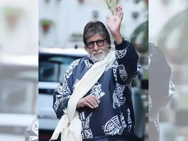 Big B Amitabh first appearance after the accident