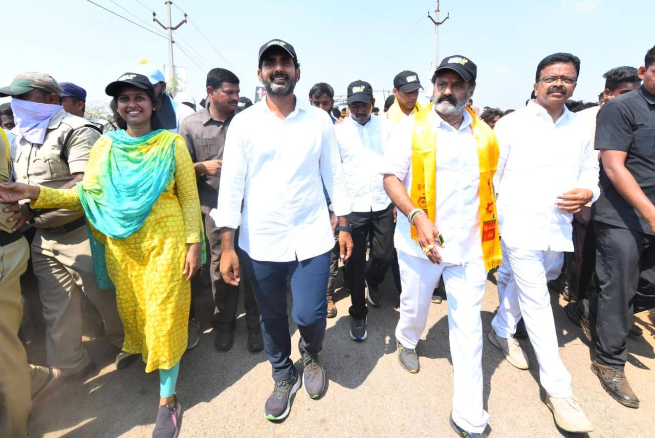 BK, Lokesh shivering to take on CM Jagan