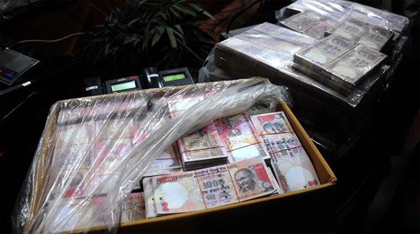 Black Money Coming Out In Huge Numbers