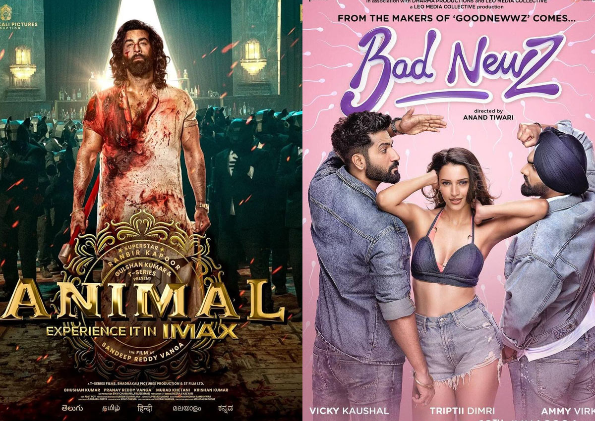 Bollywood hates Animal, loves Bad Newz