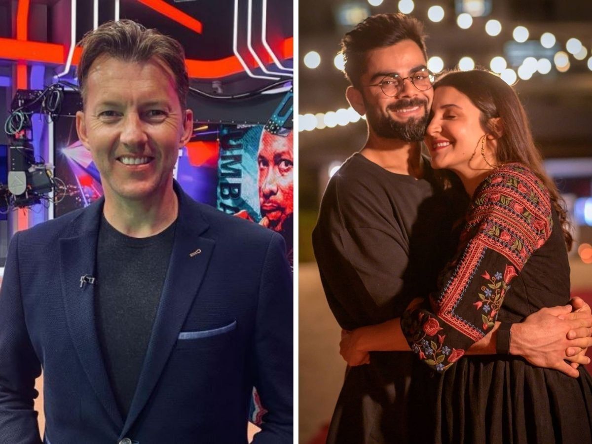 Brett Lee, Anushka and Virat Kohli