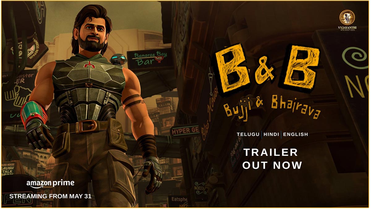 Bujji & Bhairava animated trailer from Kalki 2898AD released