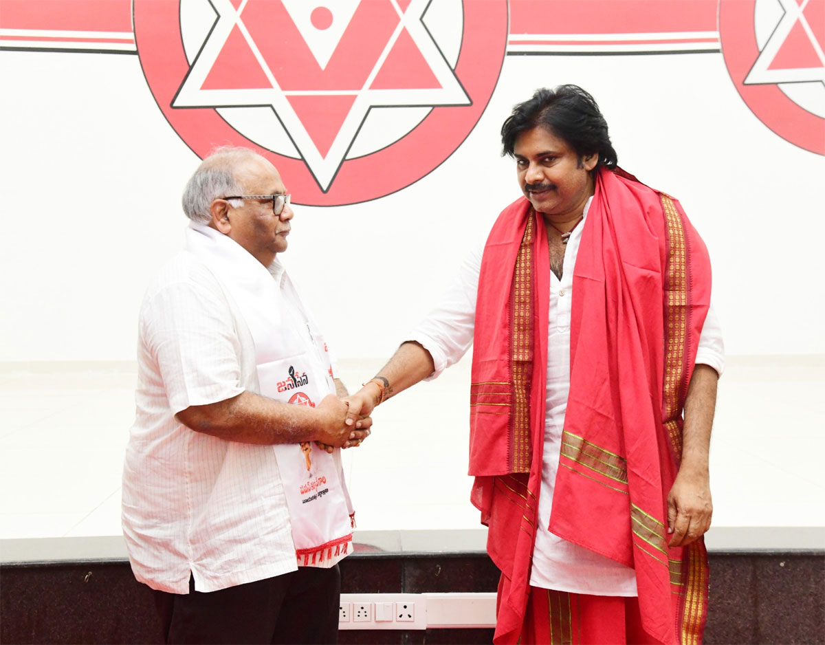 BVSN Prasad joins Jana Sena