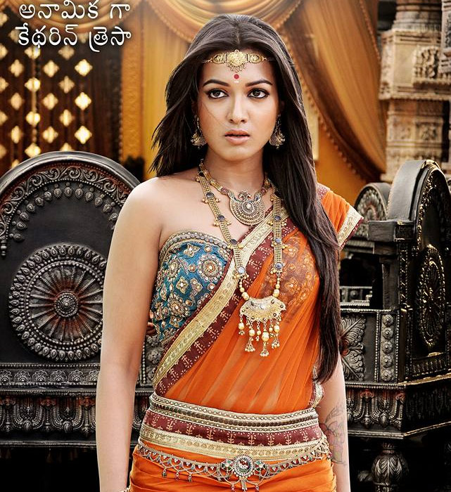 Catherine's Bewitching Look of Rudhramadevi