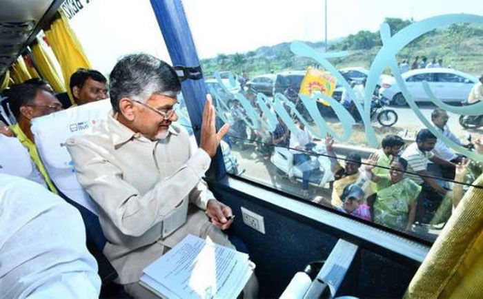 CBN's Amaravati Tour Worries People!