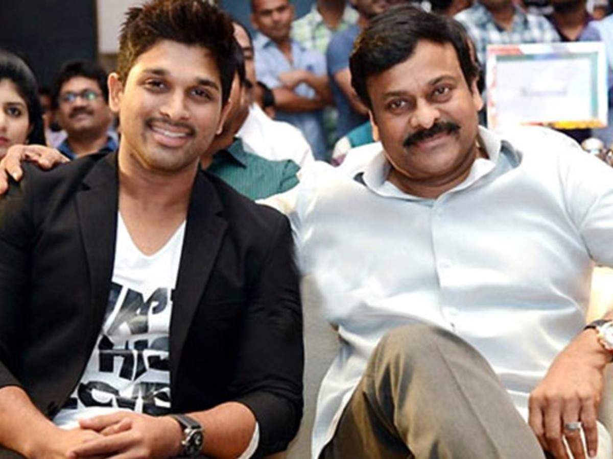 Chiranjeevi, Allu Arjun