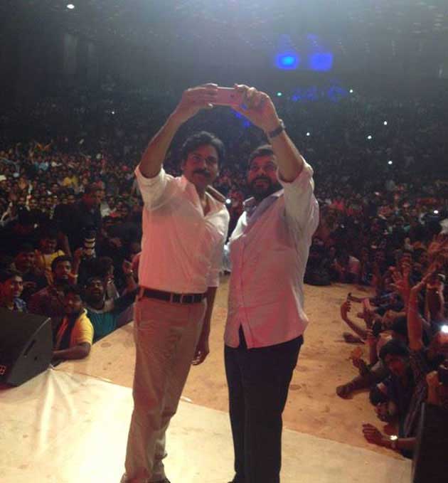 Chiranjeevi and Pawan's Selfie the Best One