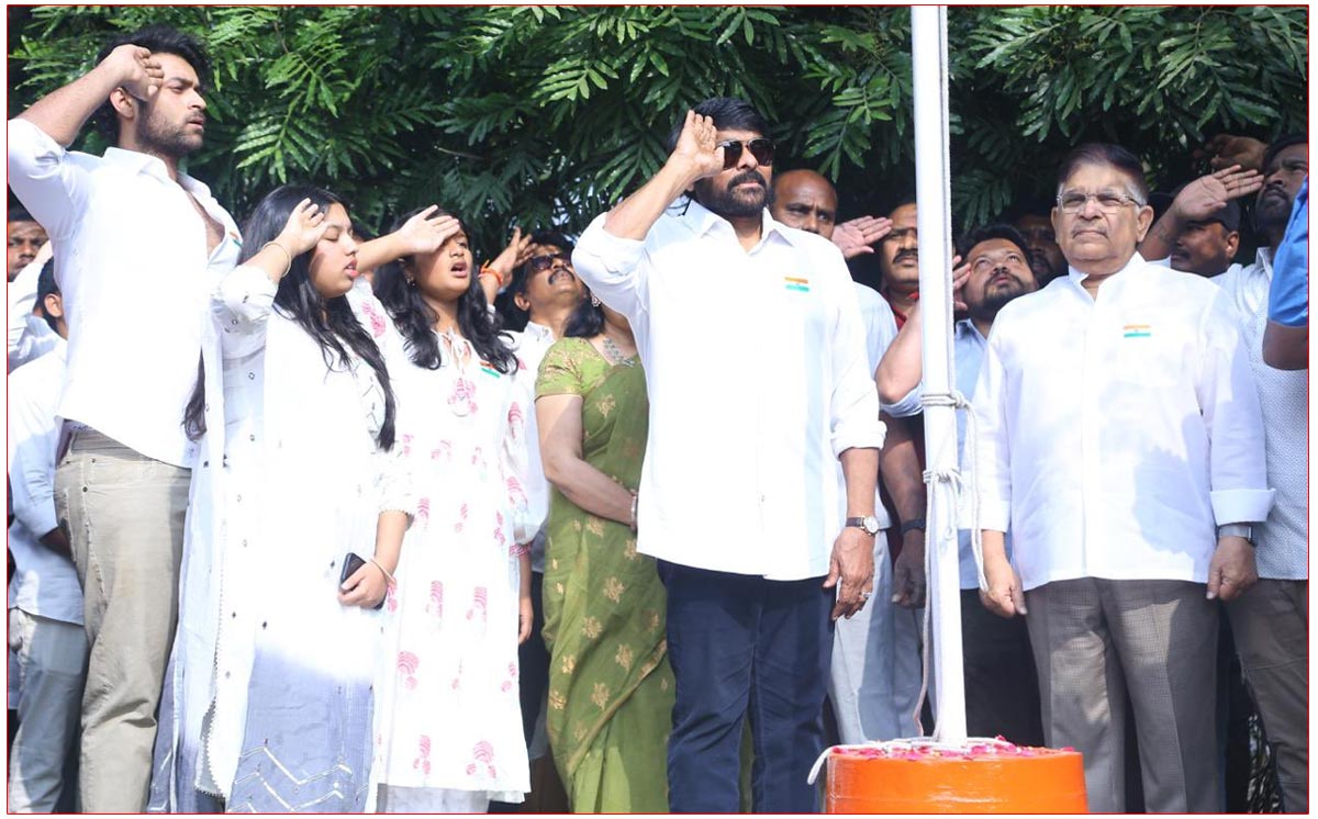 Chiranjeevi celebrates Republic Day