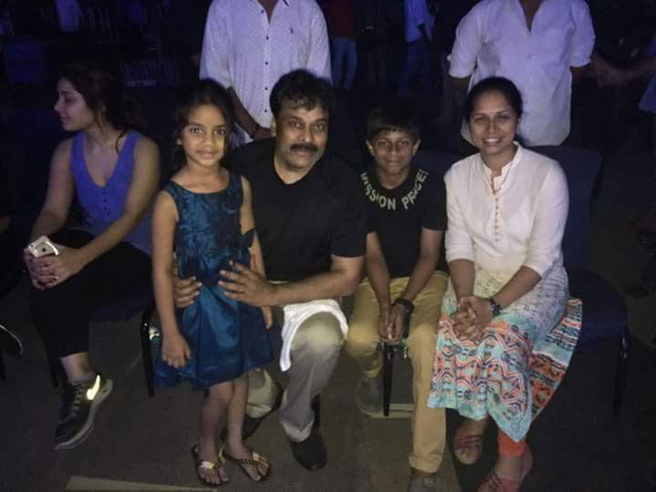 Chiranjeevi's Dance Rehearsals