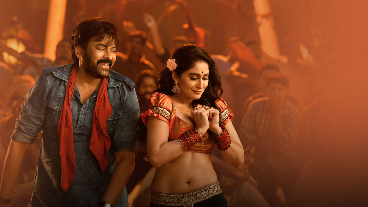 Chiranjeevi dazzles in Acharya's Saana Kastam song