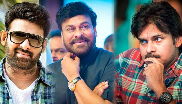 Chiranjeevi Pawan Kalyan Prabhas