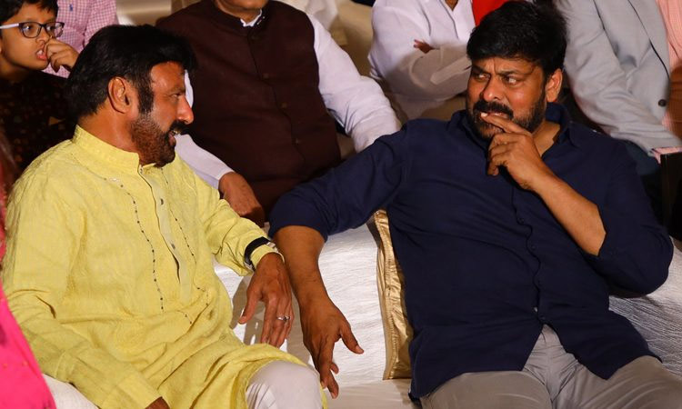 Chiranjeevi steals hearts, Balakrishna hurts