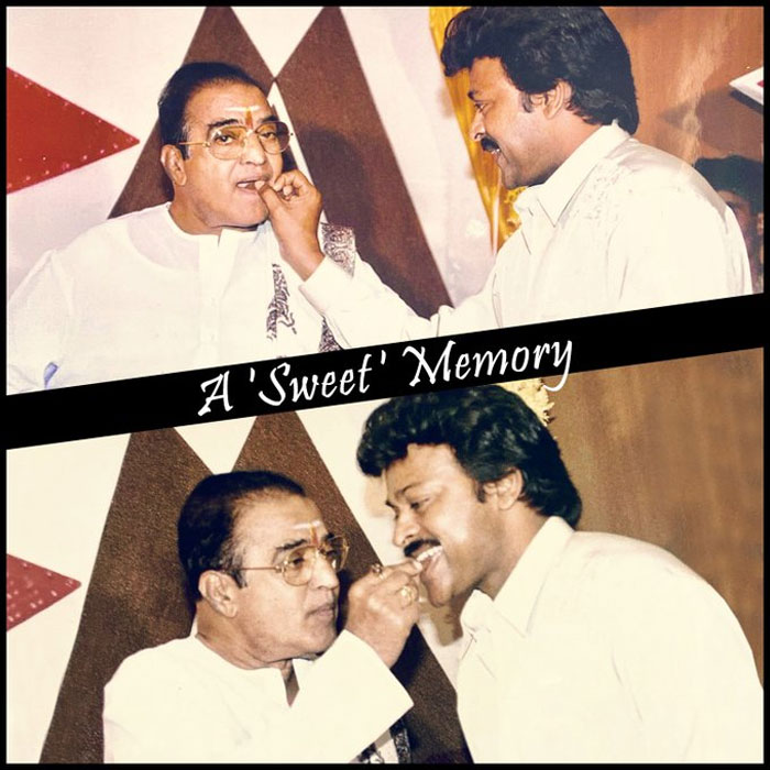 Chiranjeevi's Tweet on Late NTR